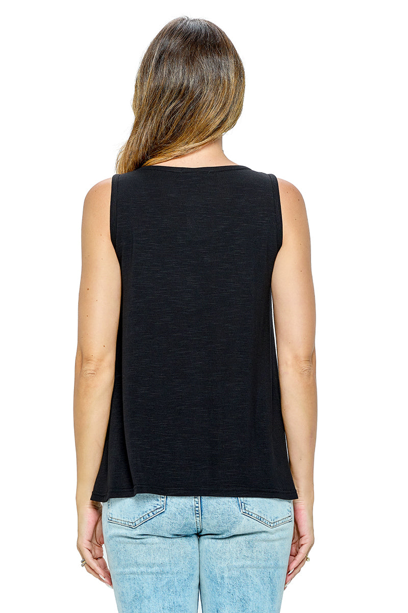 Tank Top Floral Patch