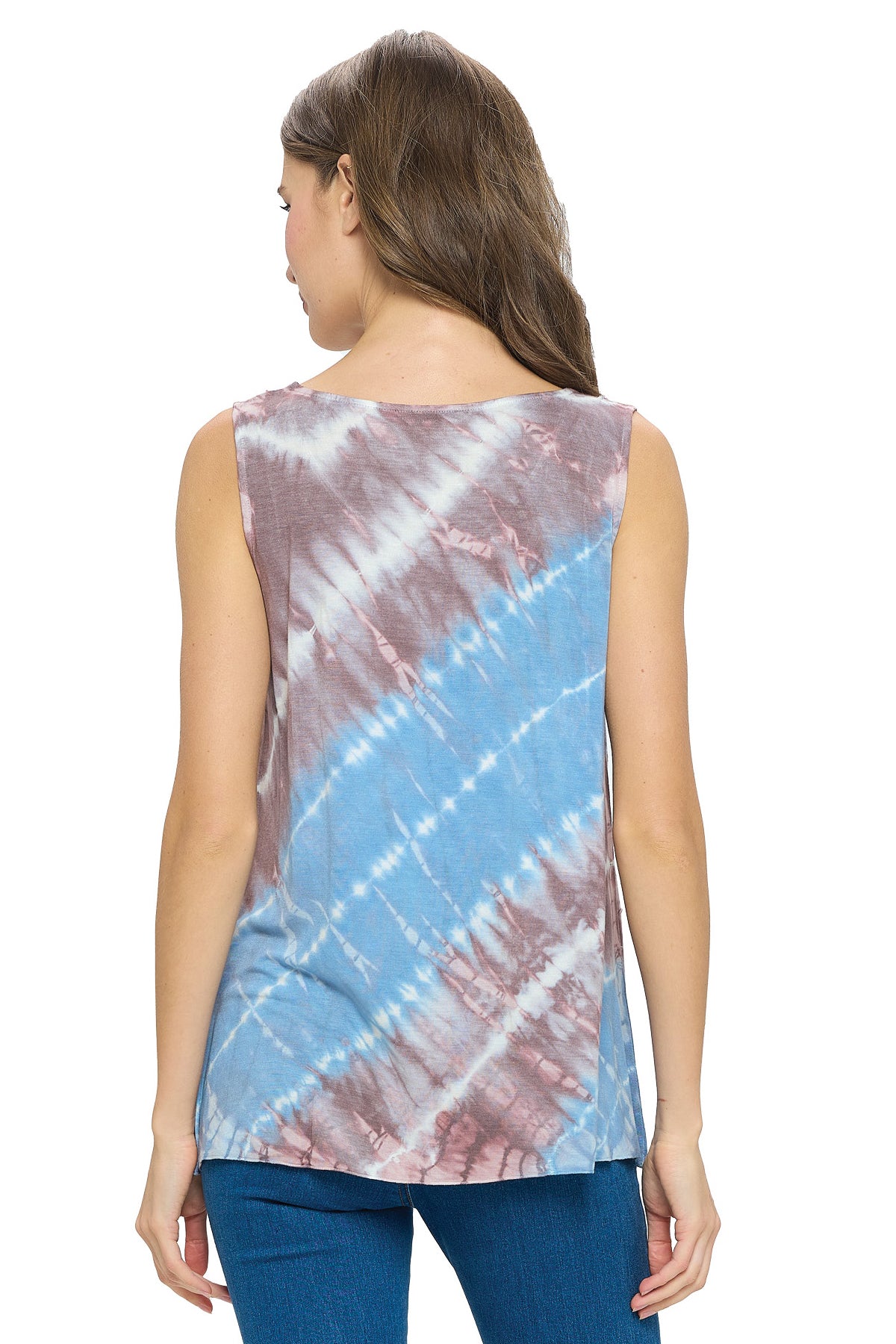 Tank Top Tie Dye Patchwork
