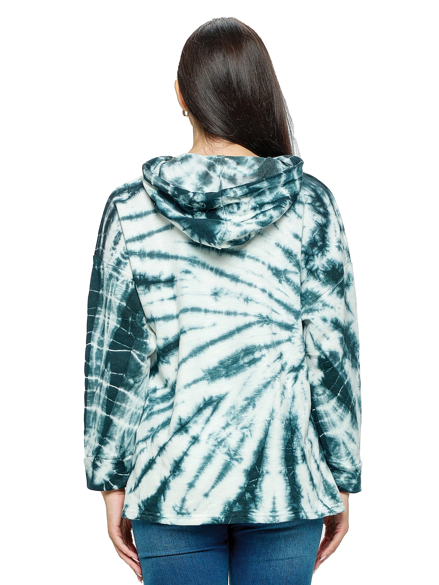 Hoodie Boho Pullover Tie dye