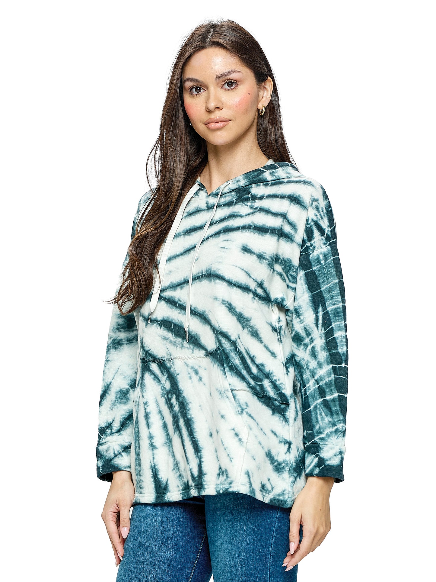 Hoodie Boho Pullover Tie dye