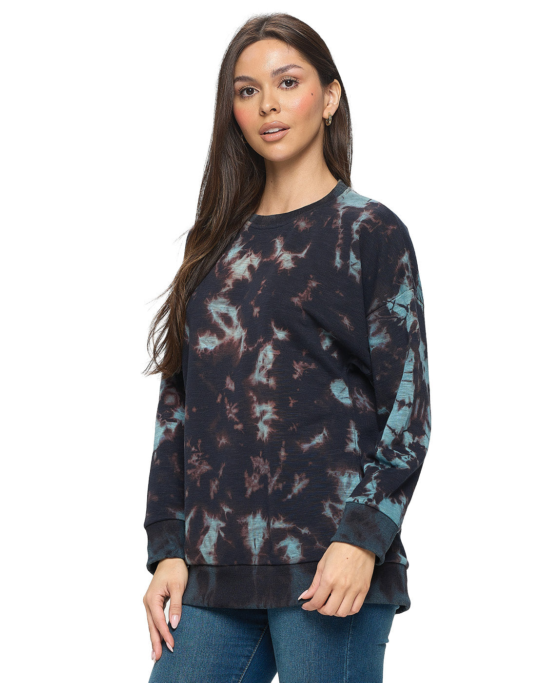 Pullover Boho Tie Dye Casual Loose Fit
