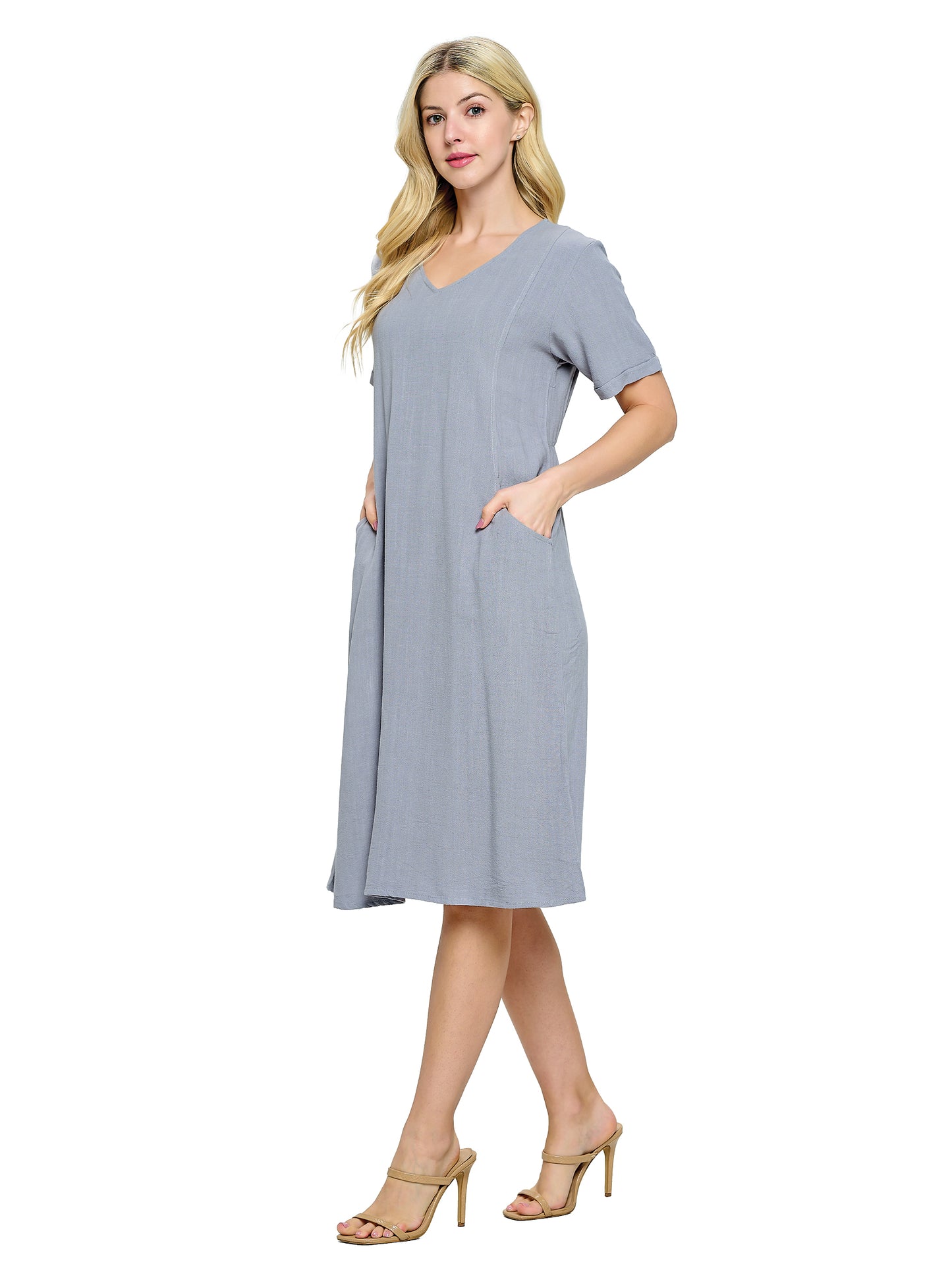 Boho Loose Fit Midi Dress
