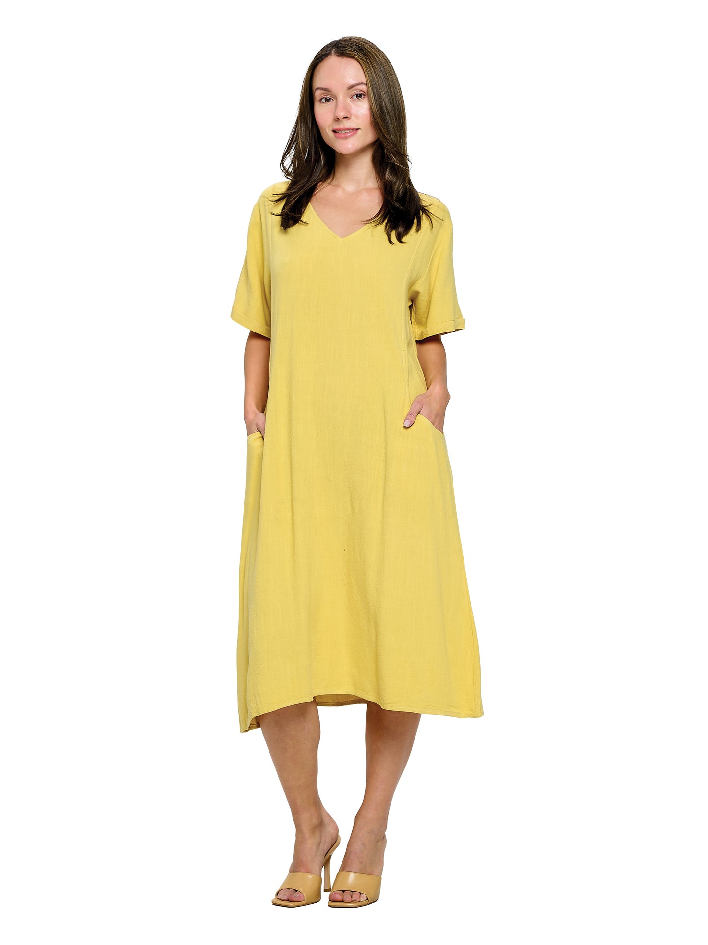 Boho Loose Fit Midi Dress