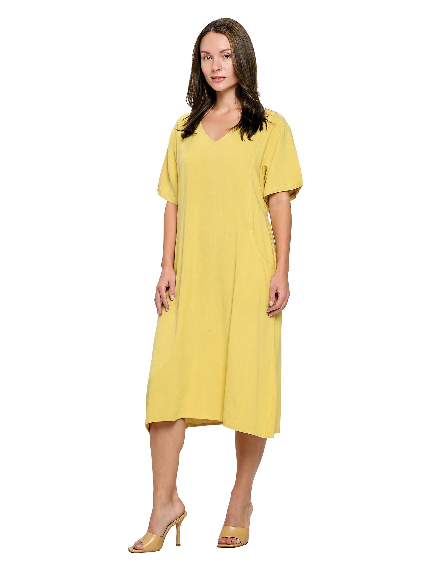 Boho Loose Fit Midi Dress