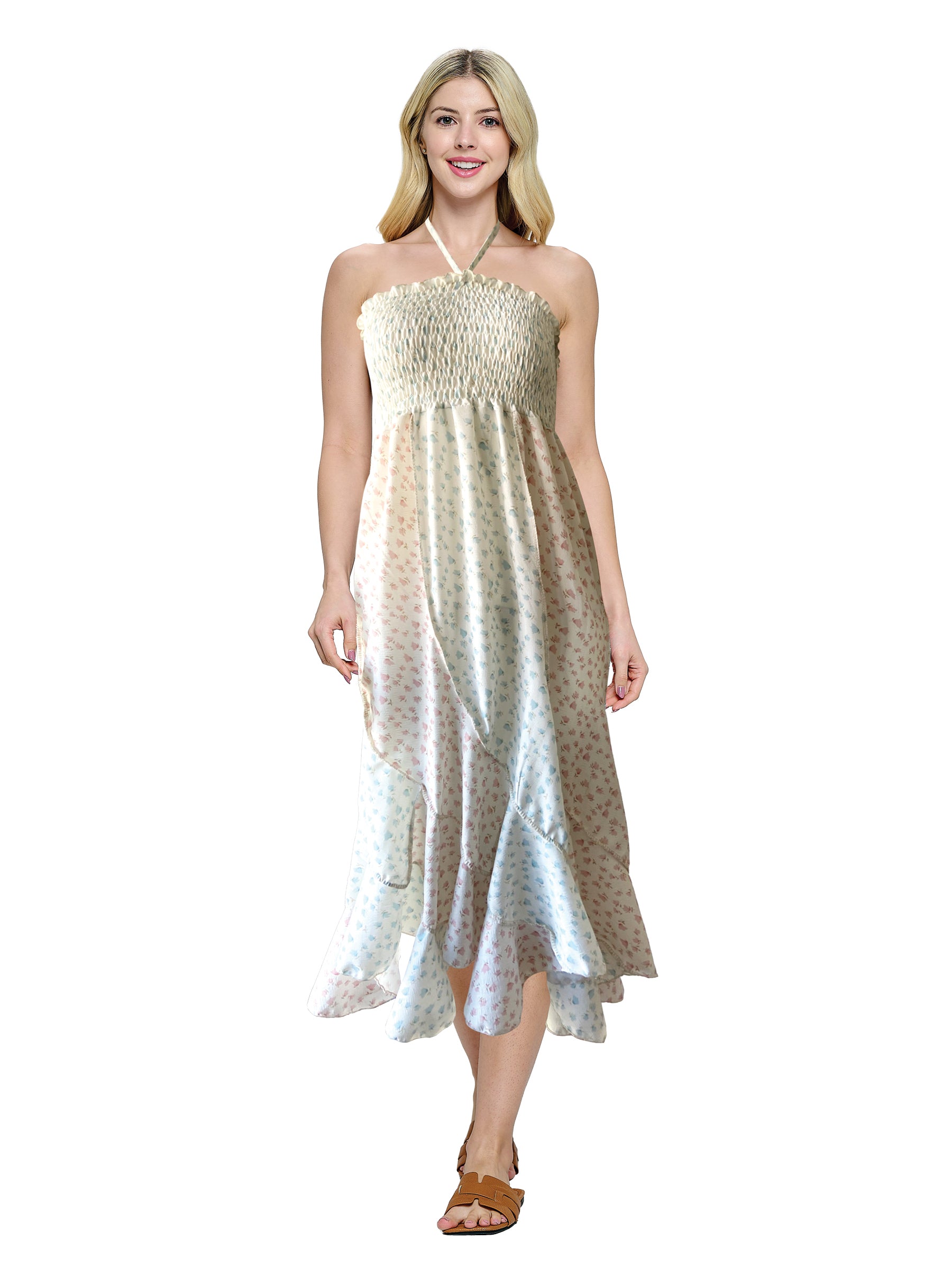 Tie Dye Convertible Dress to Skirt Tie Dye Convertible Dress to Skirt