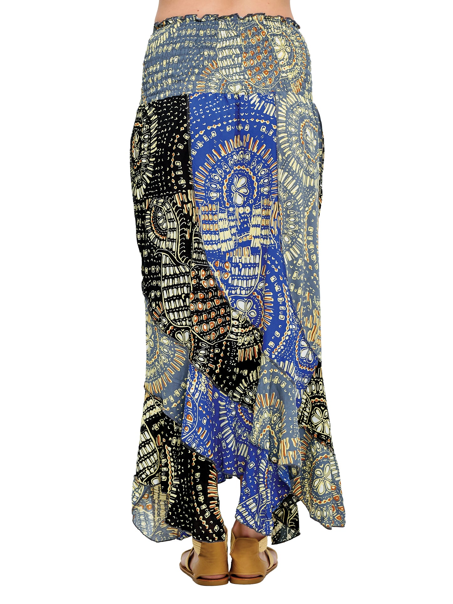 Tie Dye Convertible Dress to Skirt