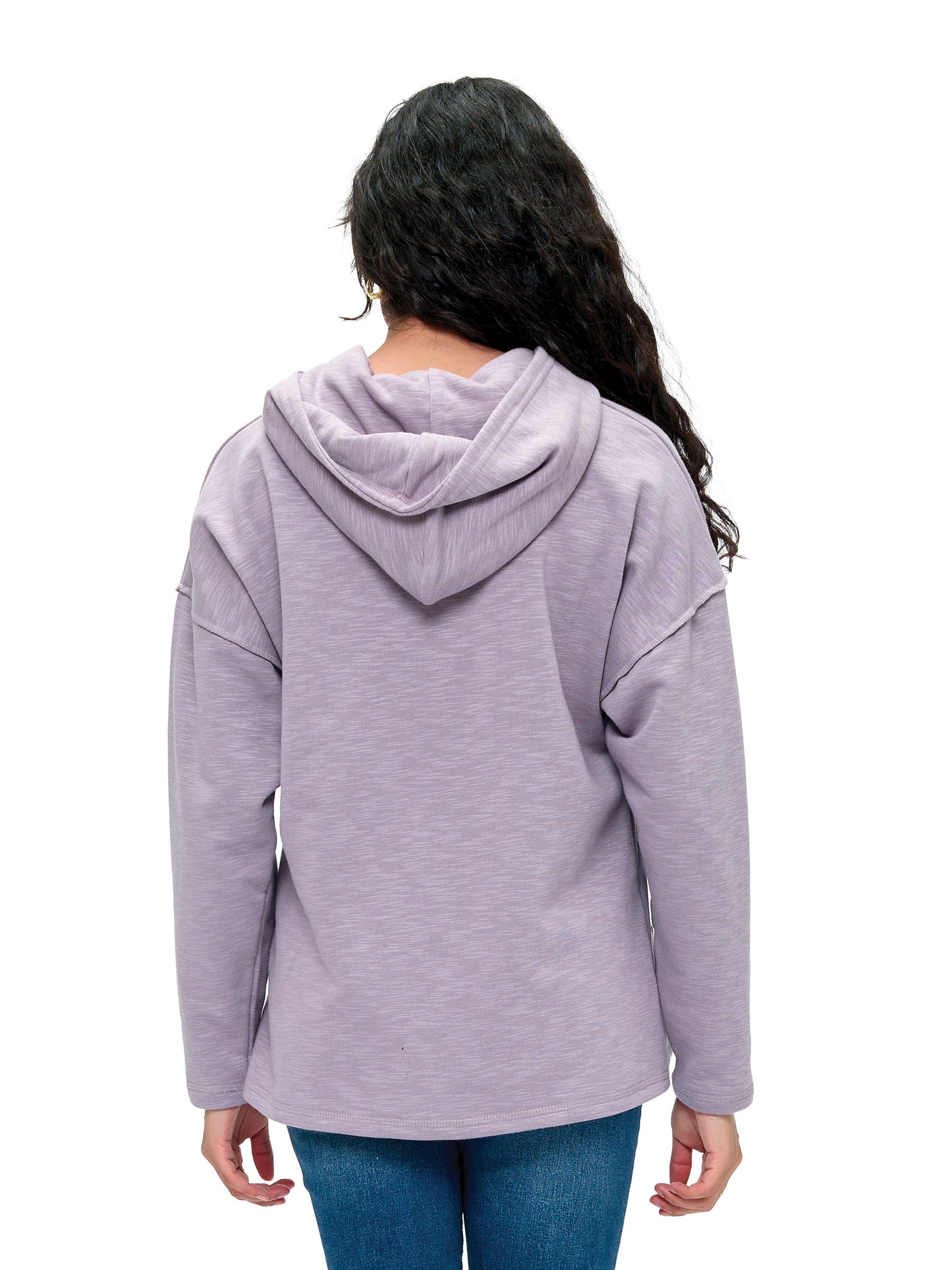 Hoodie Boho Whimsical Mushroom Sun Moon Print