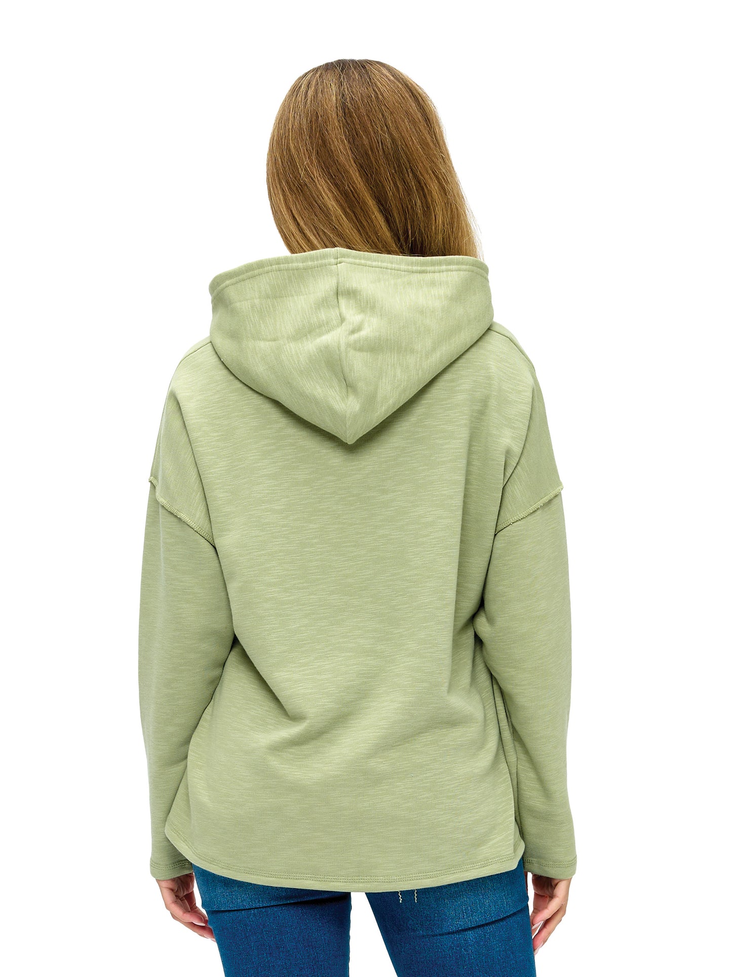 Hoodie Vibrant Celestial Moon Mushroom Peace Print