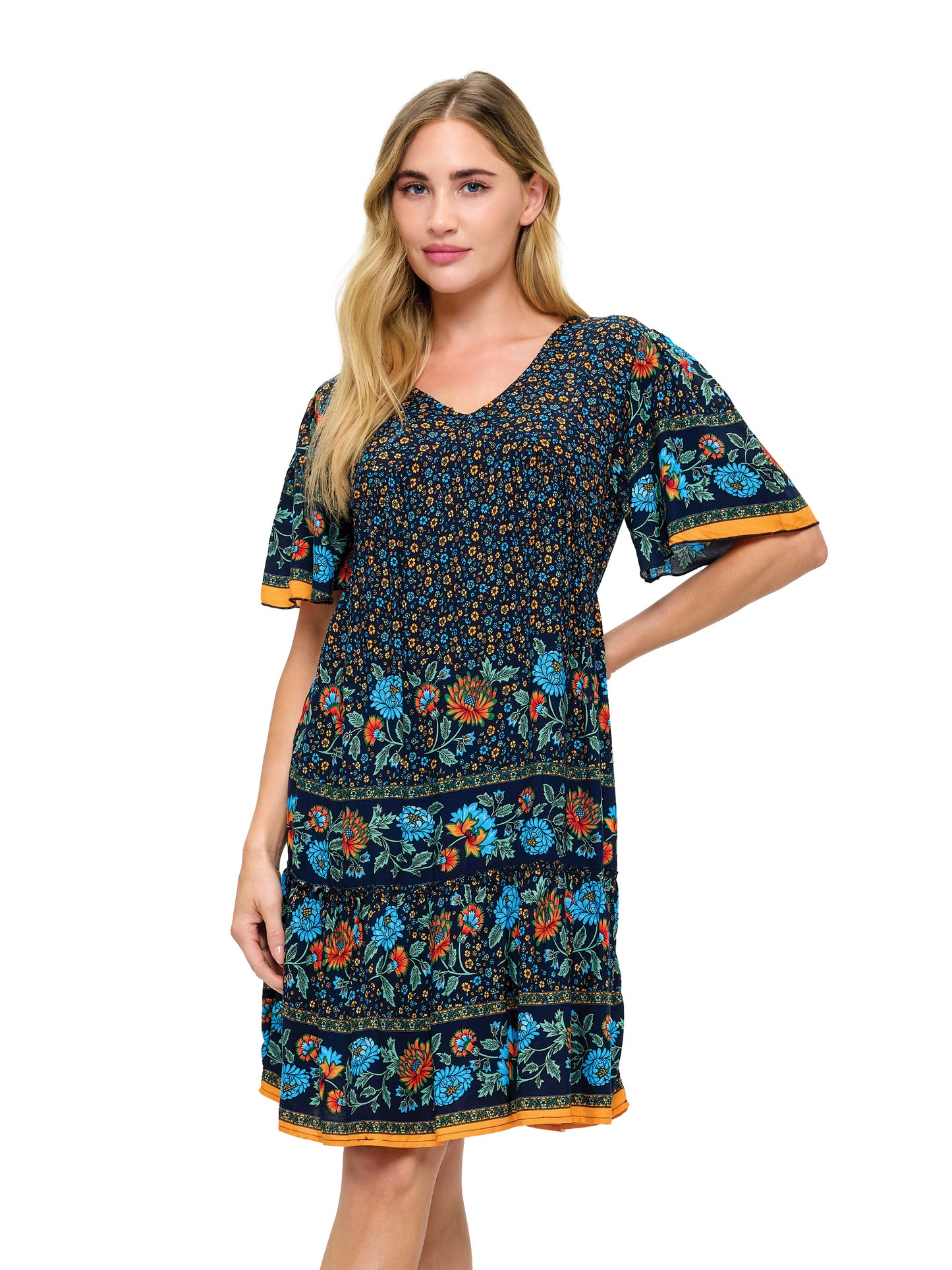 Garden Bloom Gypsy Empire Dress