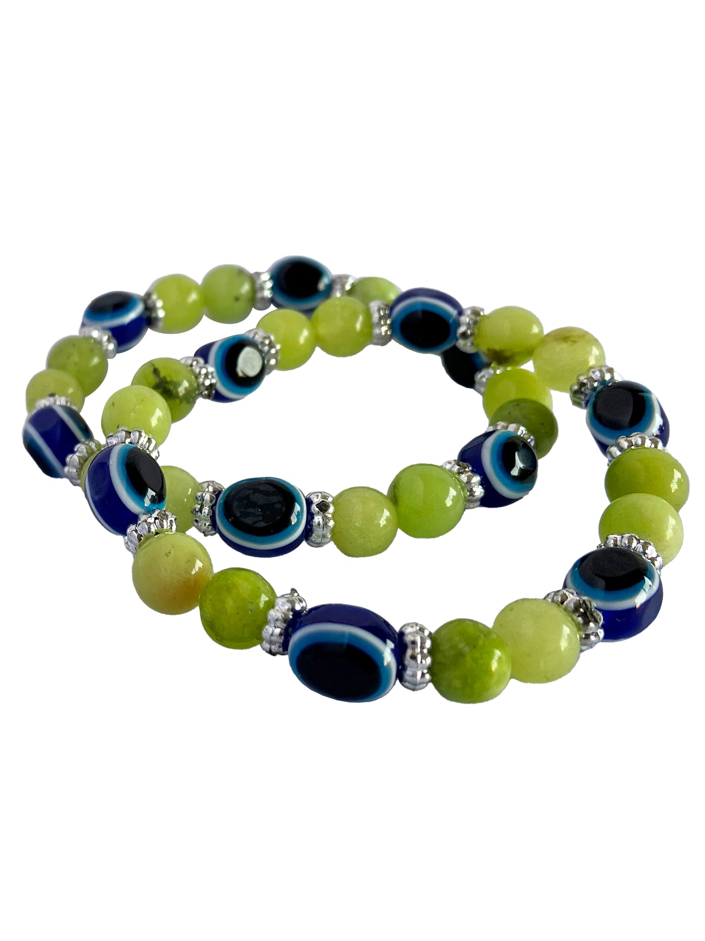 Beaded Bracelet Blue Evil Eye