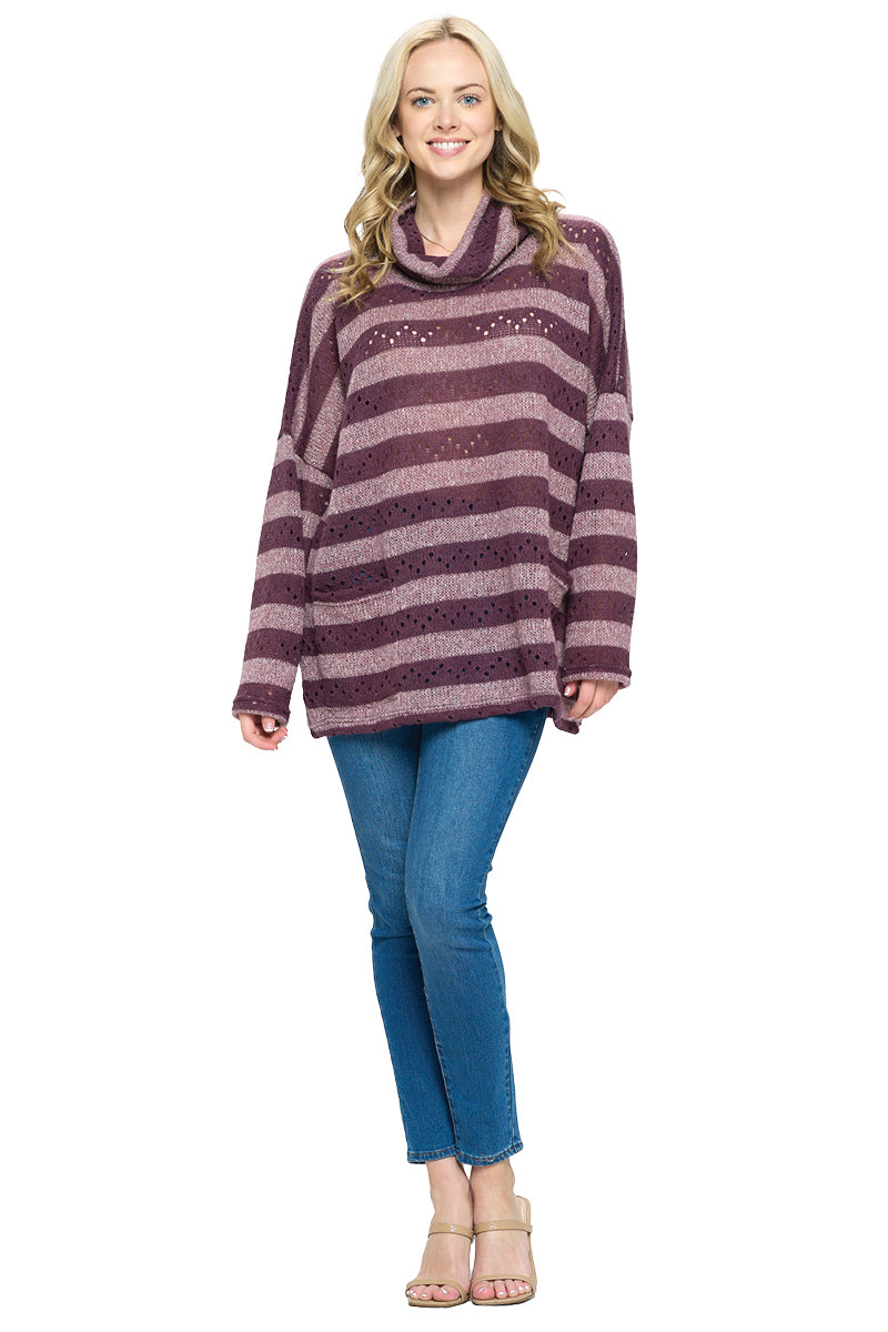Sweater Striped Loose Fit