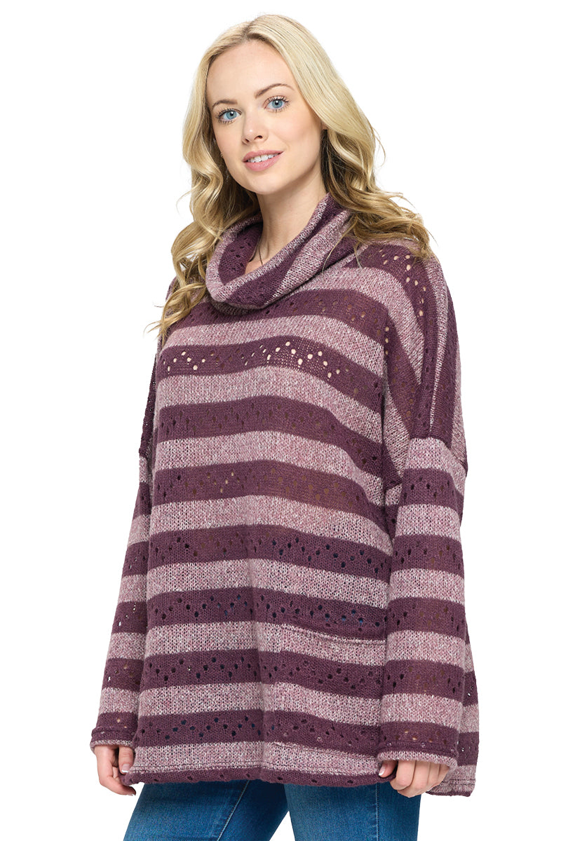 Sweater Striped Loose Fit