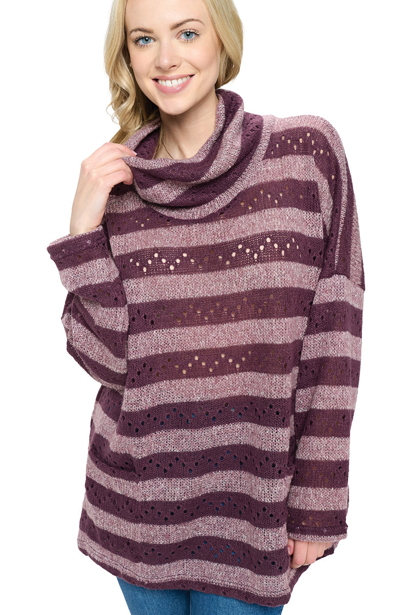Sweater Striped Loose Fit