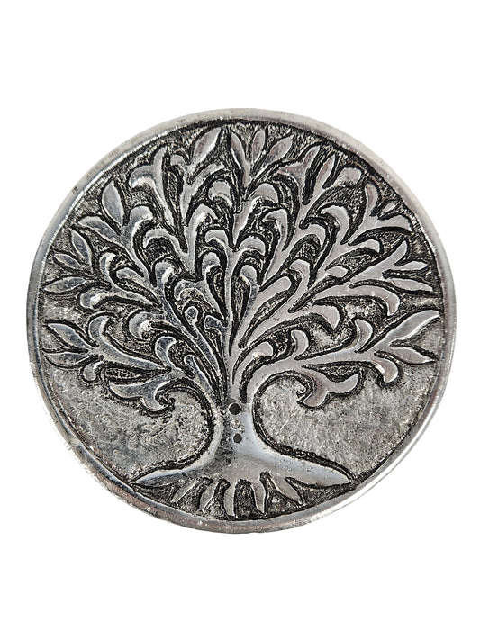 Tree of Life Round Incense Holder