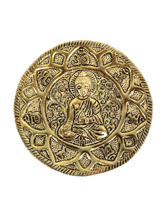 Buddha Round Incense Holder