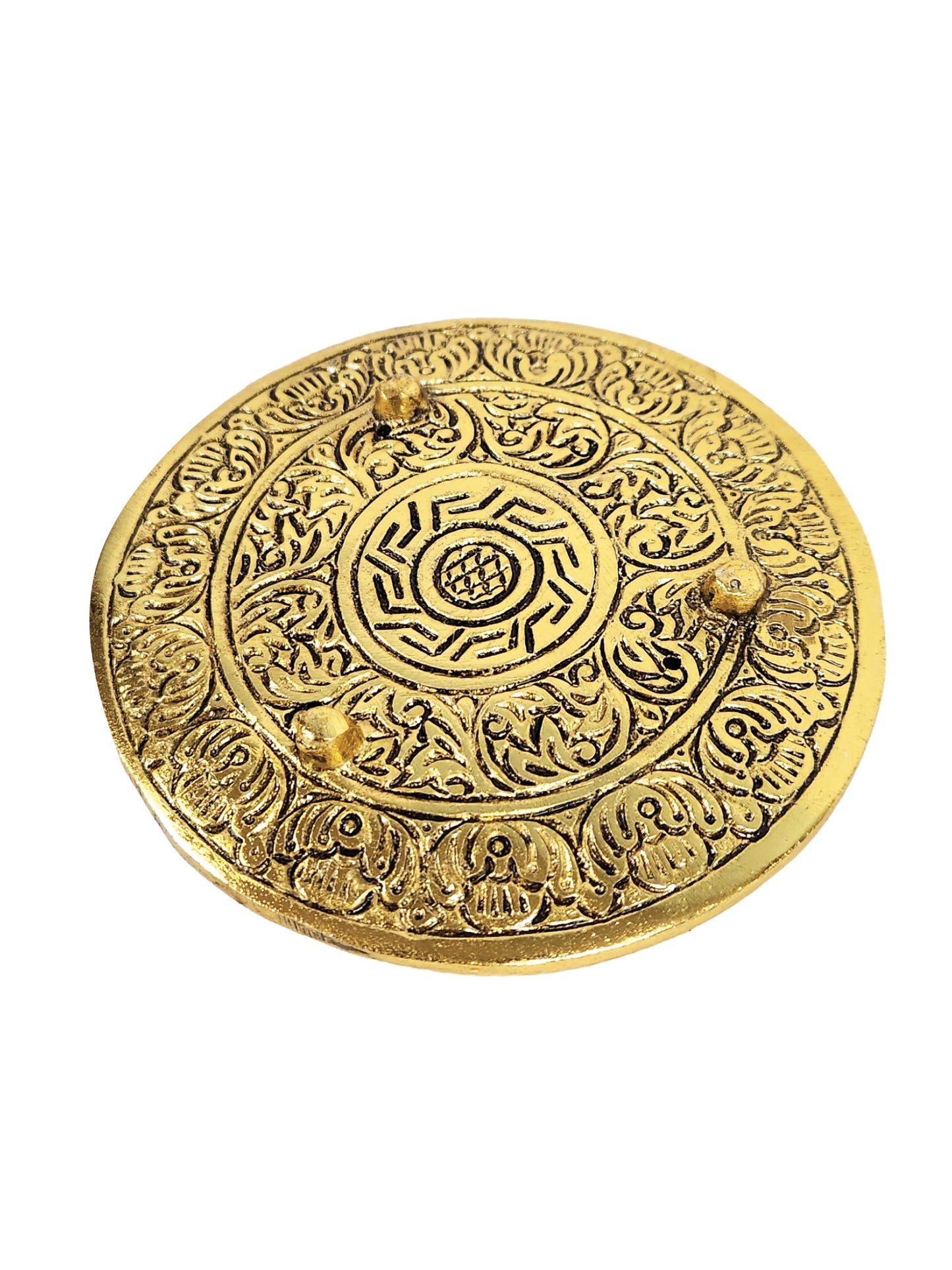 Buddha Round Incense Holder