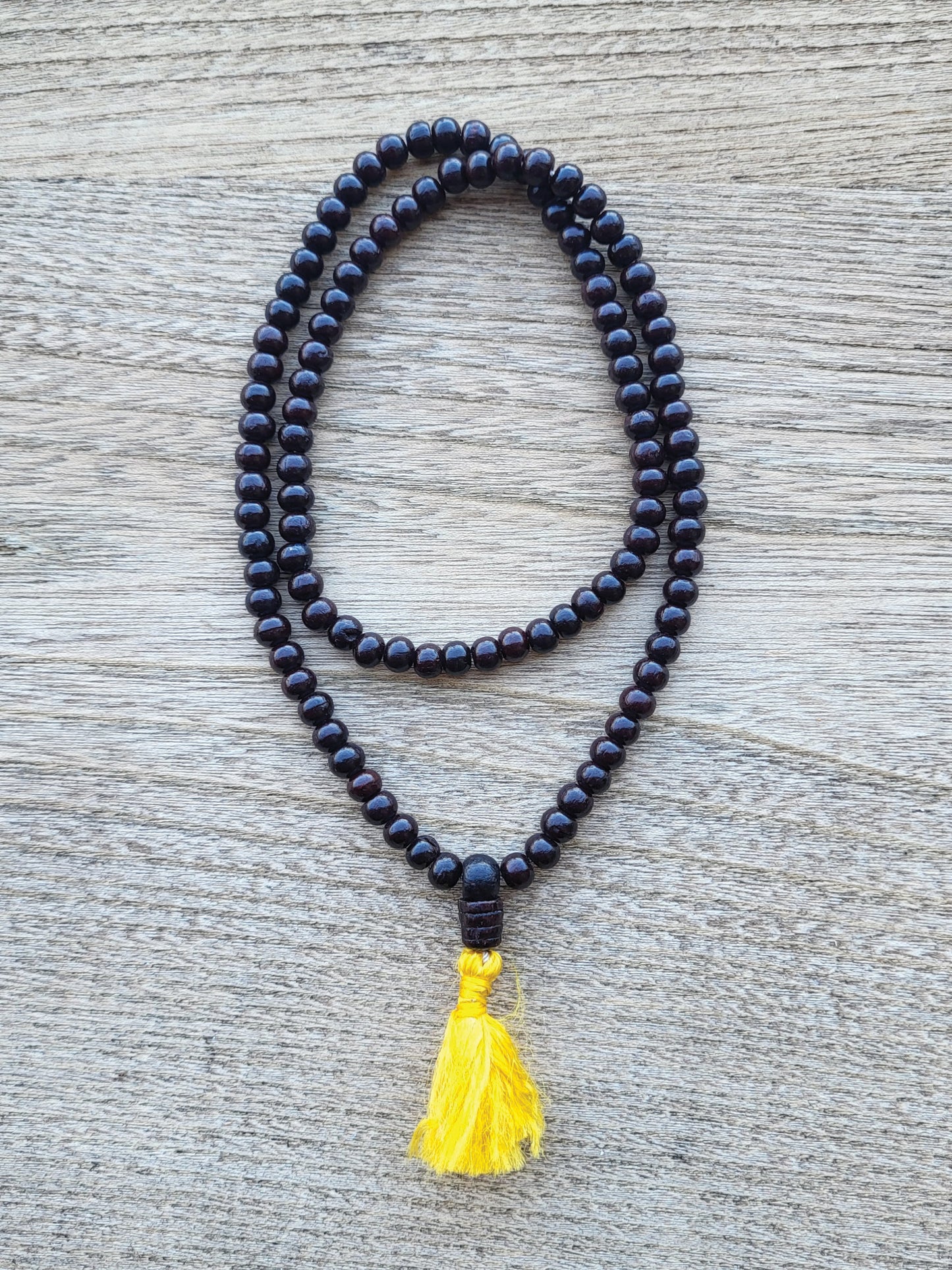 Wooden Prayer Mala Beads