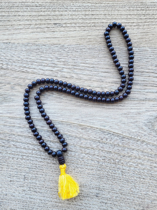 Wooden Prayer Mala Beads