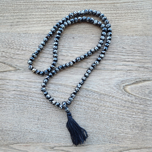 Prayer Mala Bead Om Symbols Counter