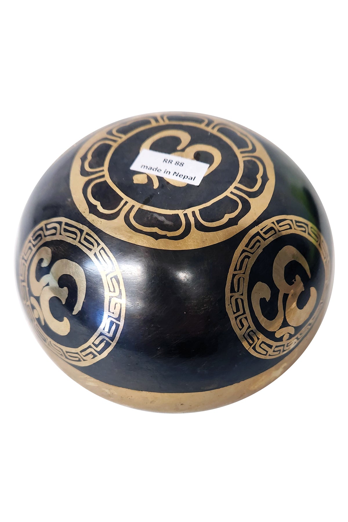 Antique Finished Om Singing Bowl