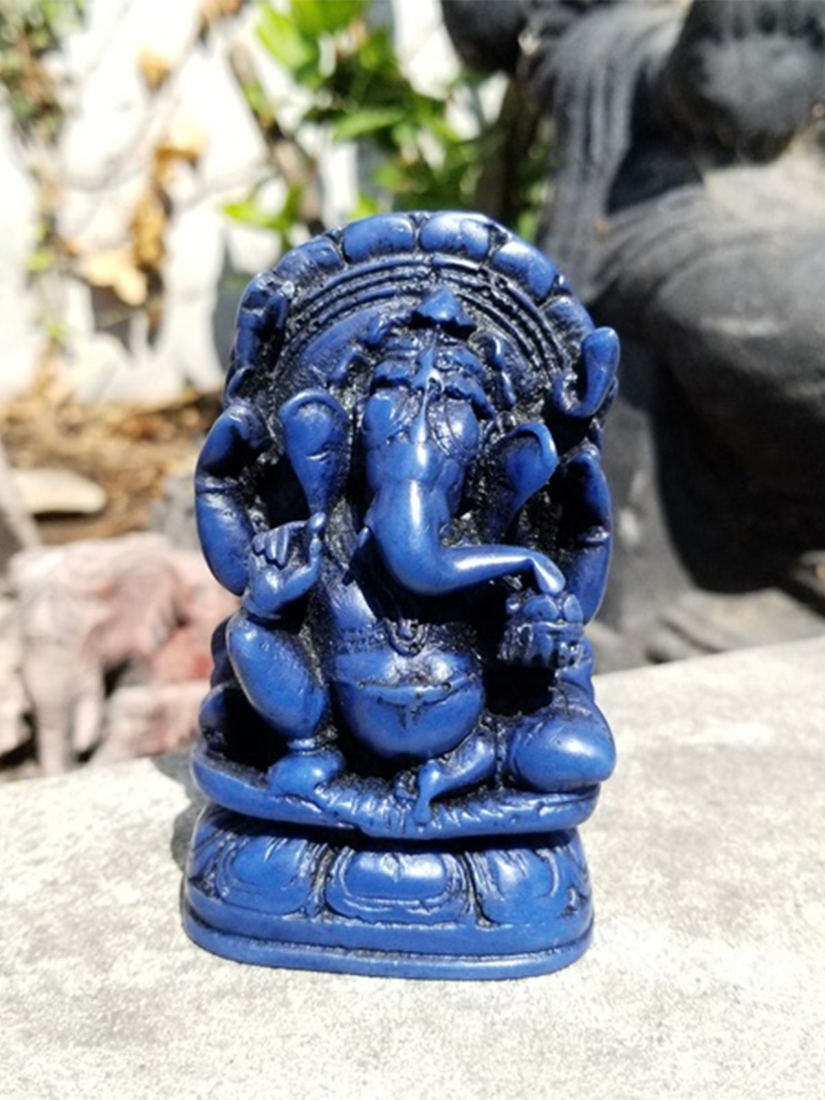 Blue Ganesh Statue
