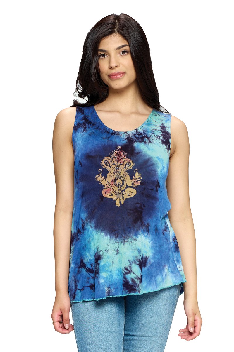Tie-Dye Ganesh Tank