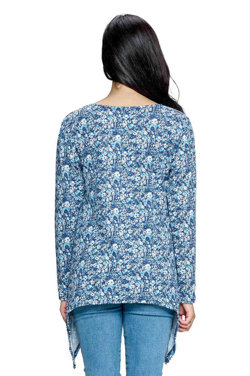 Top Floral Sharkbite Pockets