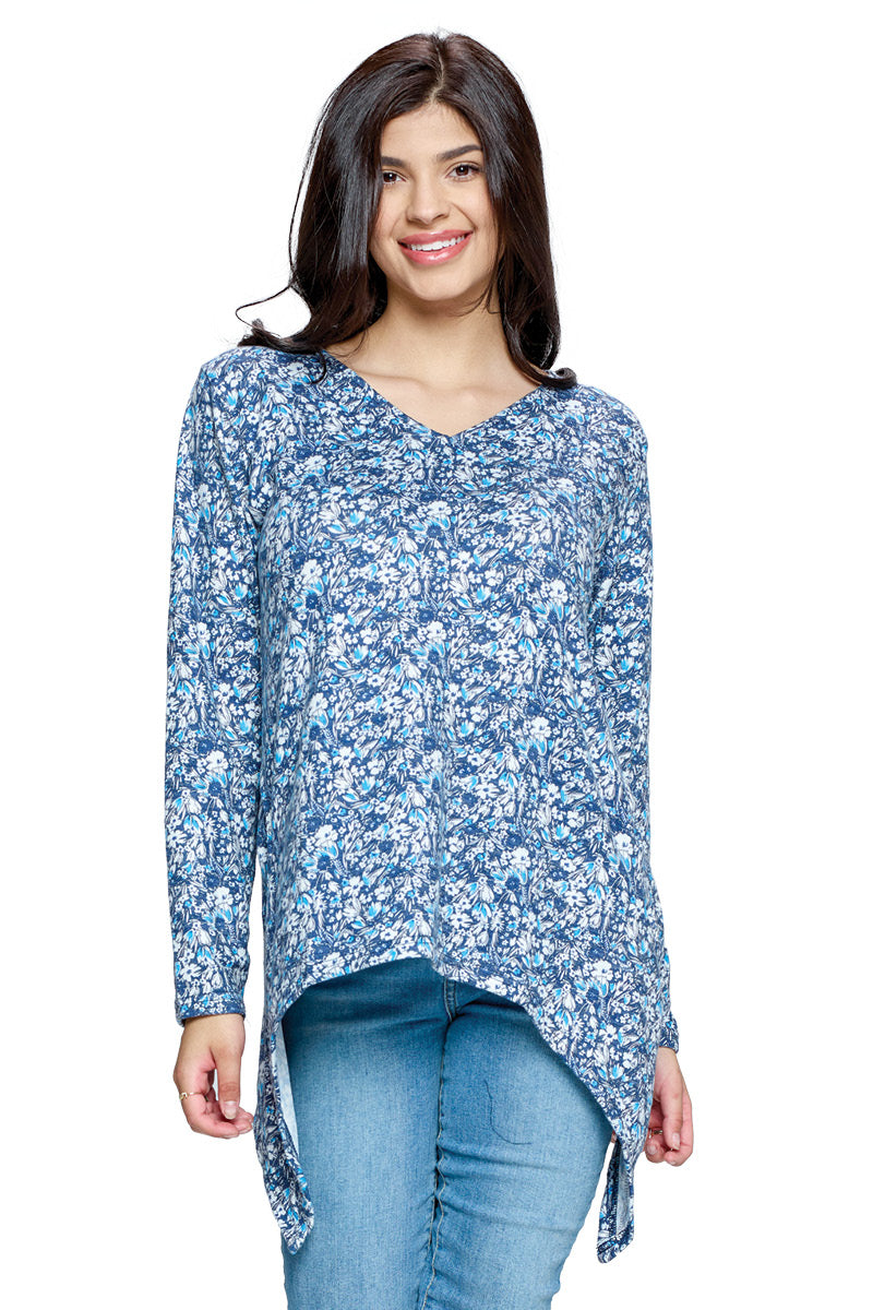 Top Floral Sharkbite Pockets