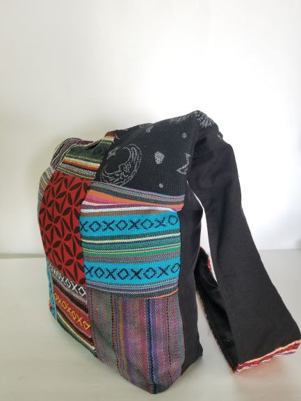 Rasta Bag | All Over Multi Patched Bag