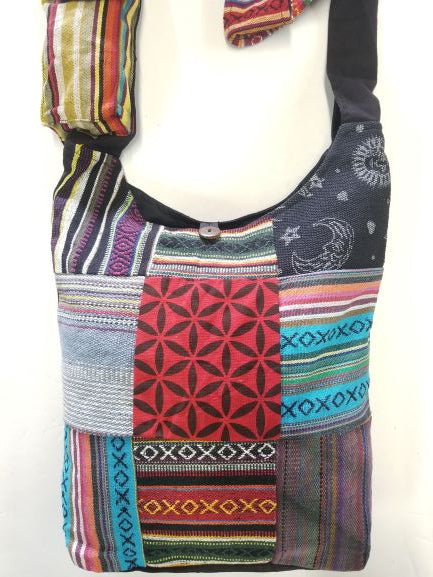 Rasta Bag | All Over Multi Patched Bag