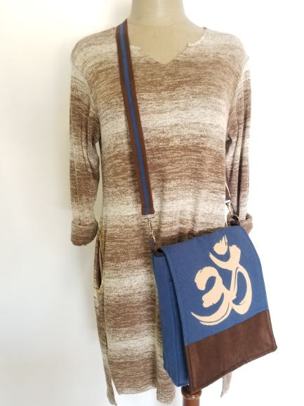 Rasta Bag | Om Print Shoulder Bag
