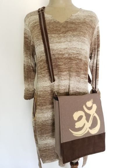 Rasta Bag | Om Print Shoulder Bag