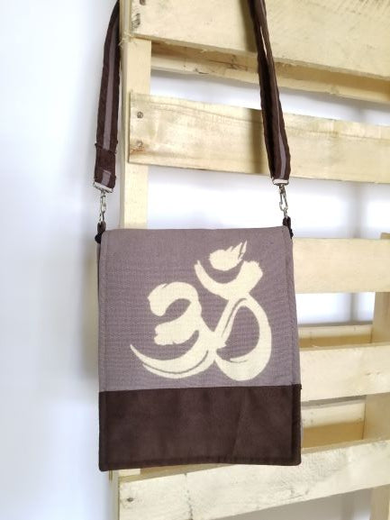 Rasta Bag | Om Print Shoulder Bag