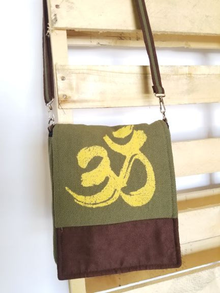 Rasta Bag | Om Print Shoulder Bag