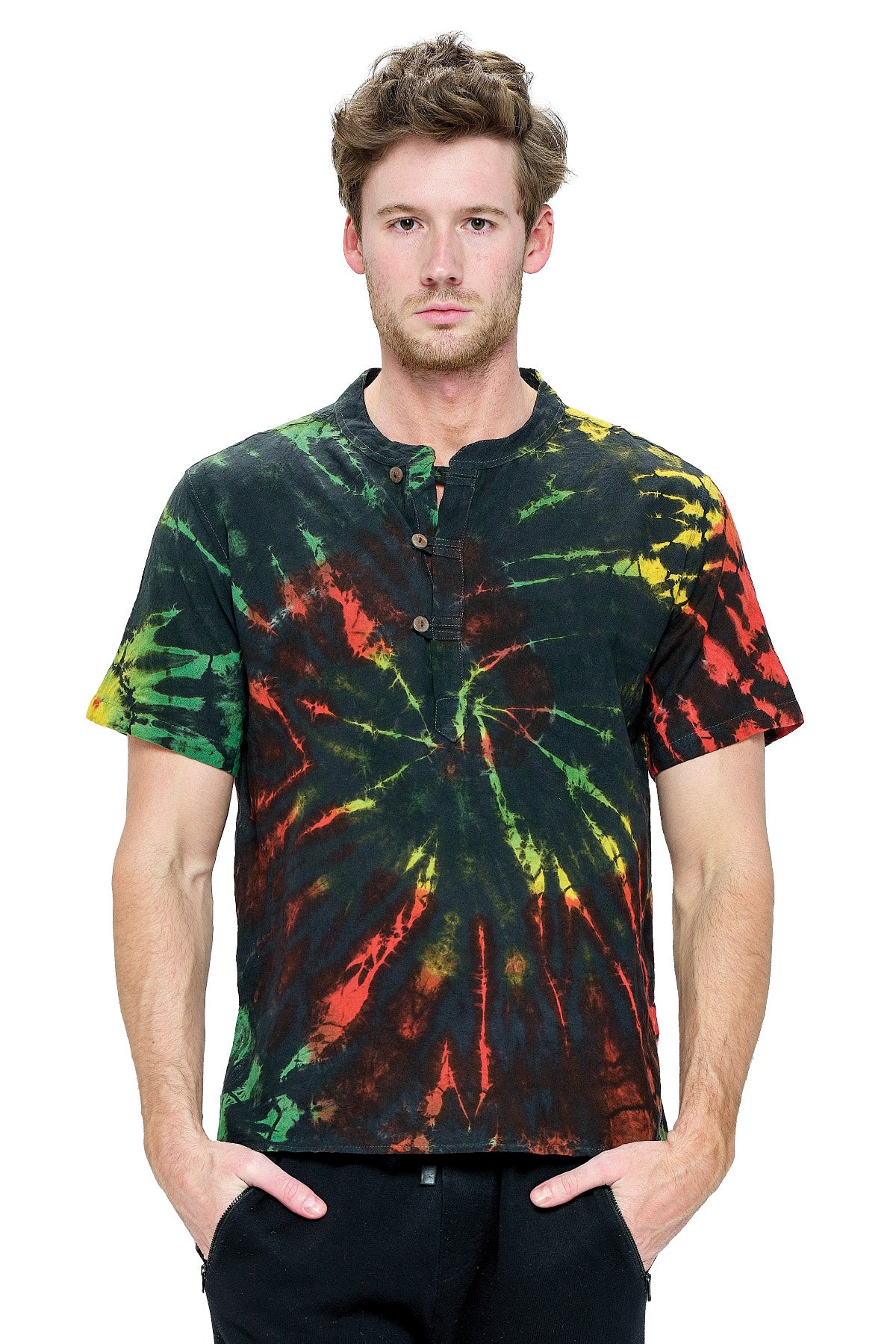 Men's Tie Dye Kurta Rasta