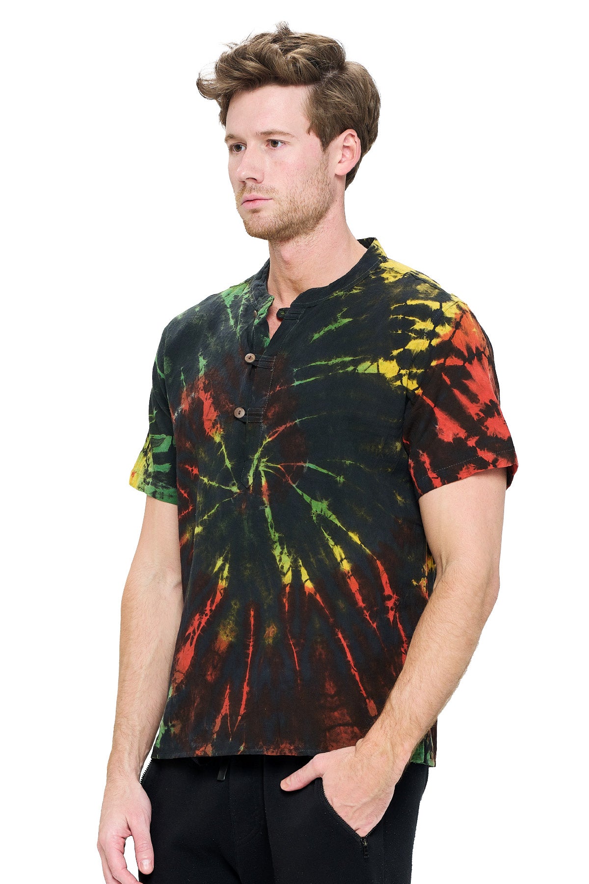 Men's Tie Dye Kurta Rasta