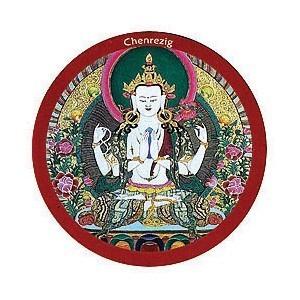 Home Decoration | Wall Hanging | Chenrezig (Pack Of 5)