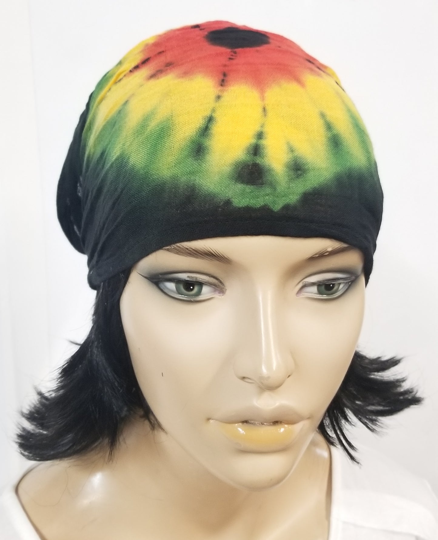 Rasta Tie Dyed Head Band