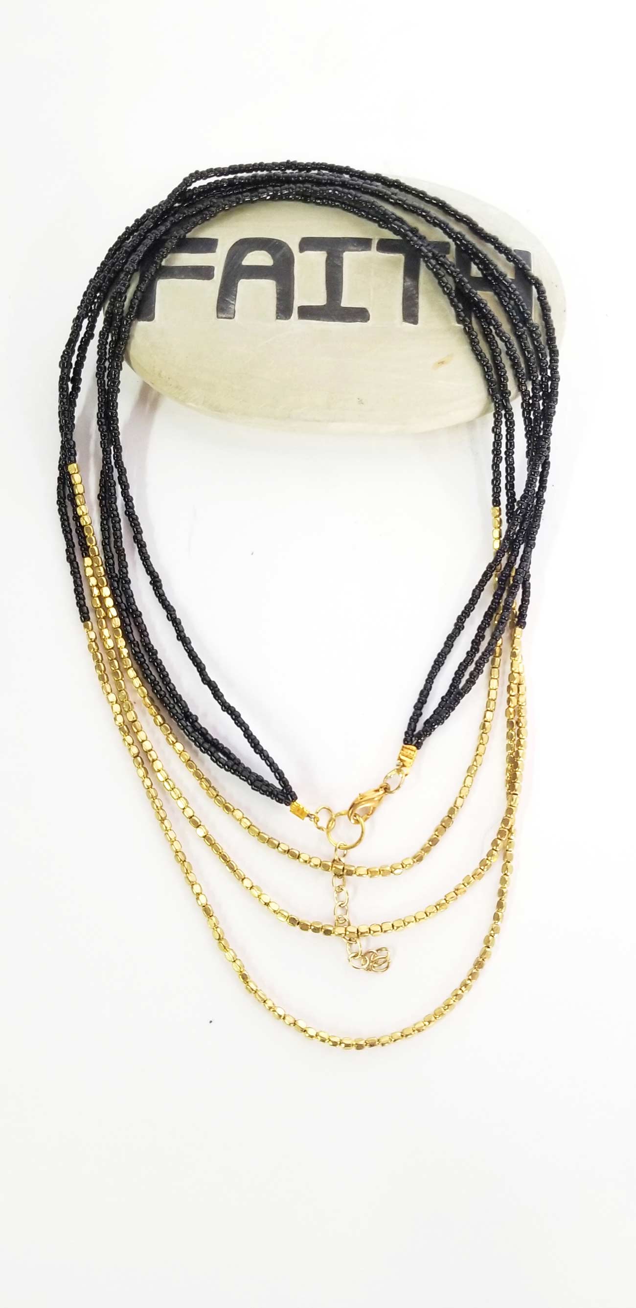 Accessories | Mala | Beaded Necklace Three Layers