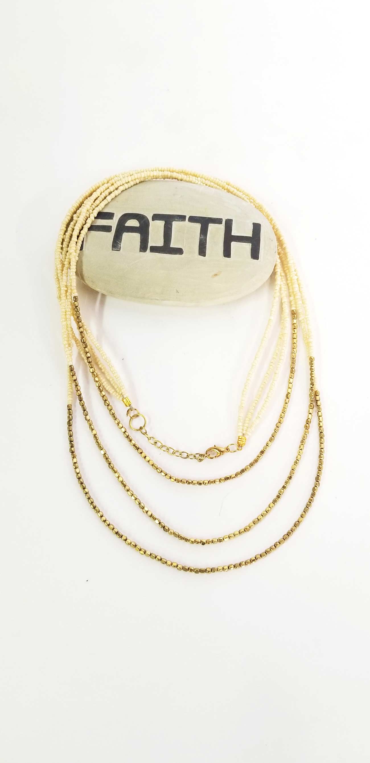 Accessories | Mala | Beaded Necklace Three Layers