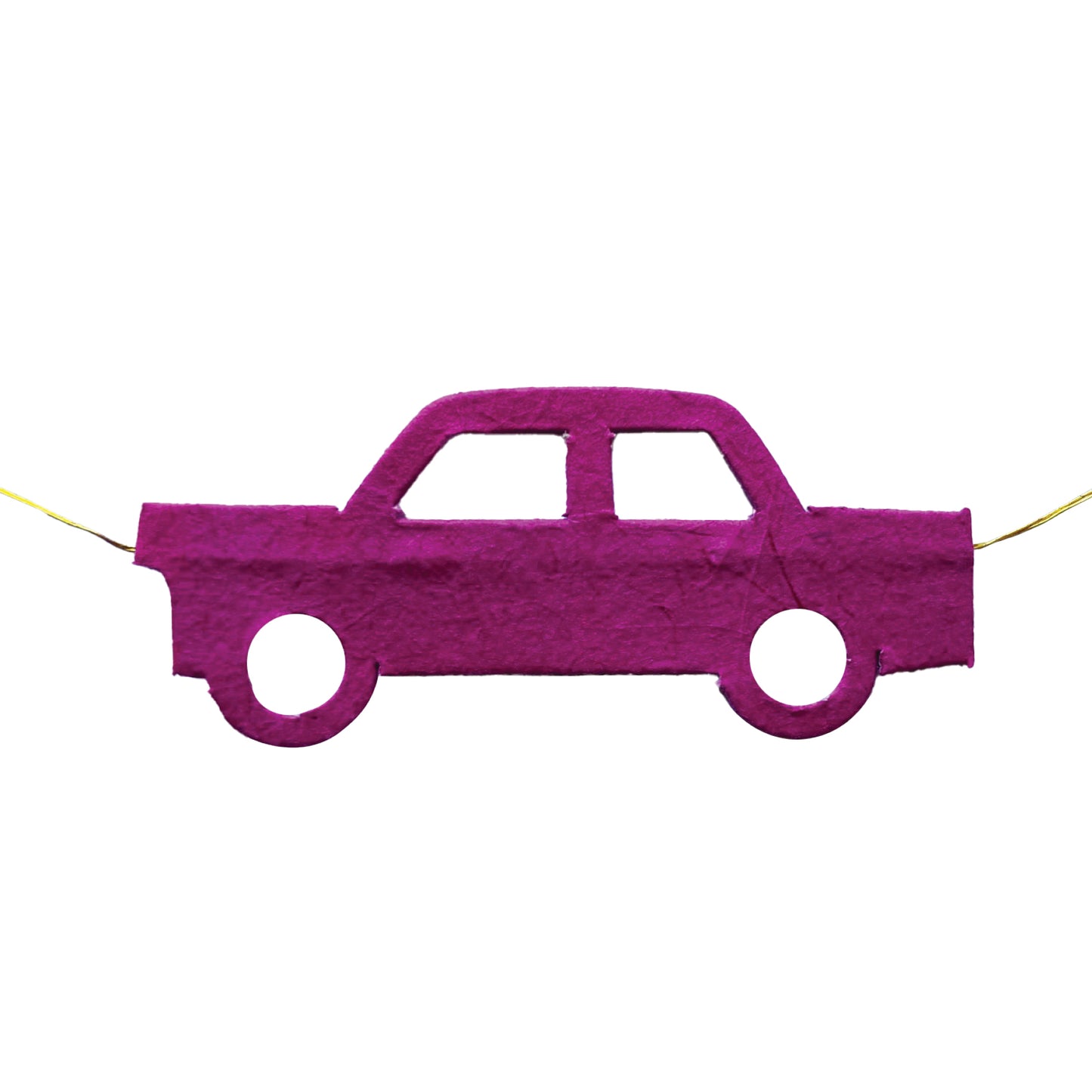 Car Handmade Paper Wall Hanging