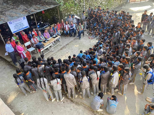 Giving Back! 5 laptops Donated to "Shree Janagyan Niketan Secondary School" in Nepal