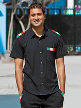 Rasta Shirt Button Up