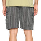 Striped Shorts With Pockets