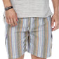 Striped Shorts With Pockets