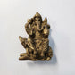 Brass Blessing Ganesh Sitting In Mongoose