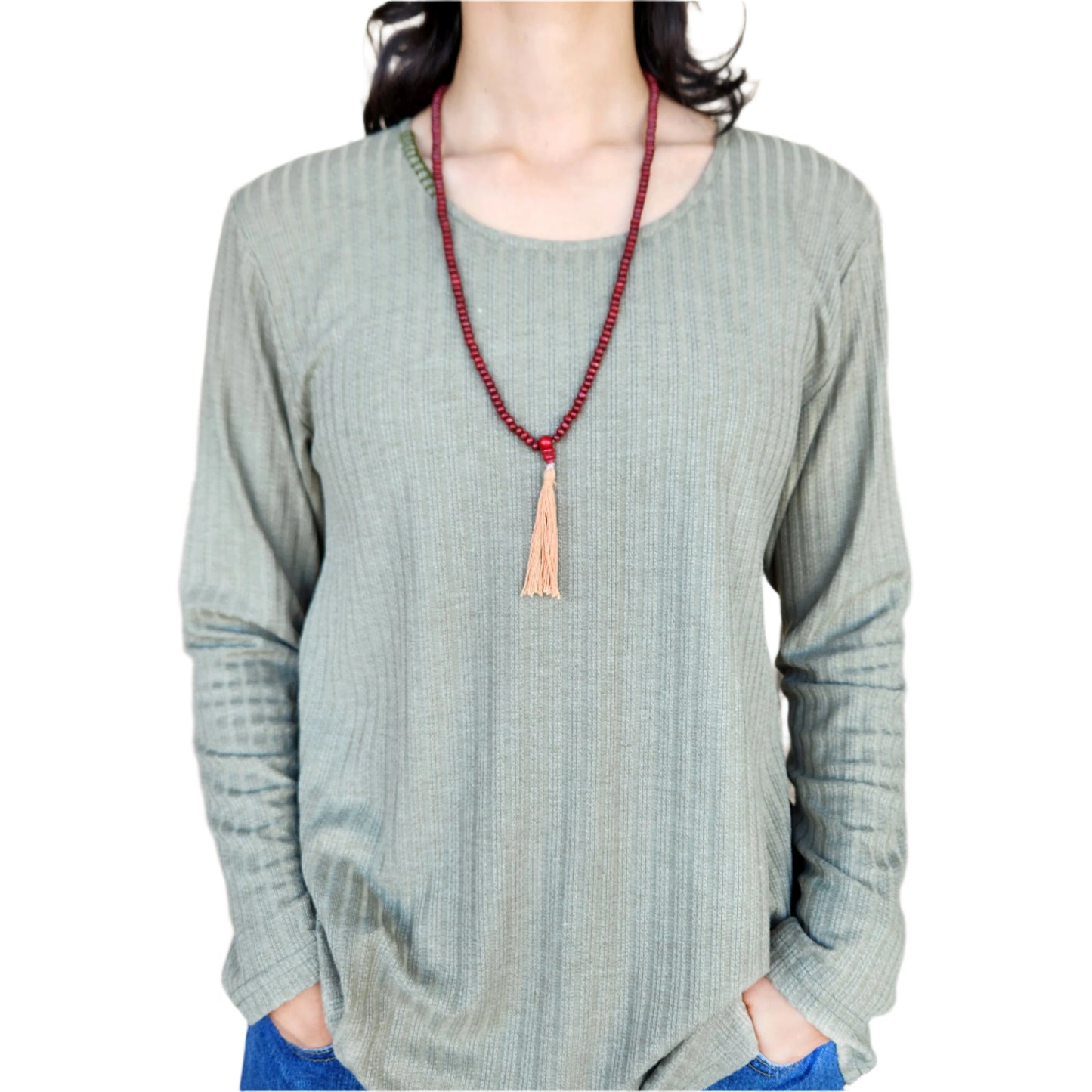 Wooden Prayer Mala Beads