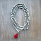Handmade Bone Skull Mala Prayer Bead Necklace