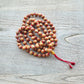 Wood Bead Knotted Mala