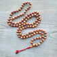 Wood Bead Knotted Mala